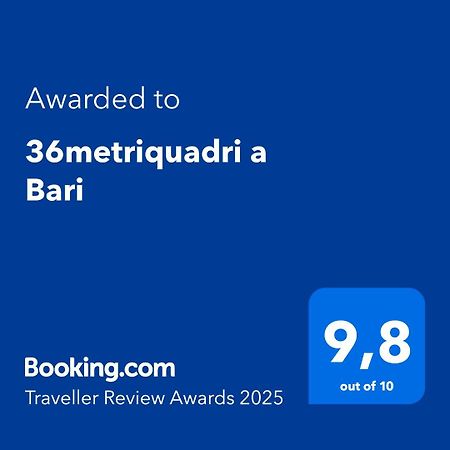 Apartmán "36Metriquadri" A Bari Exteriér fotografie